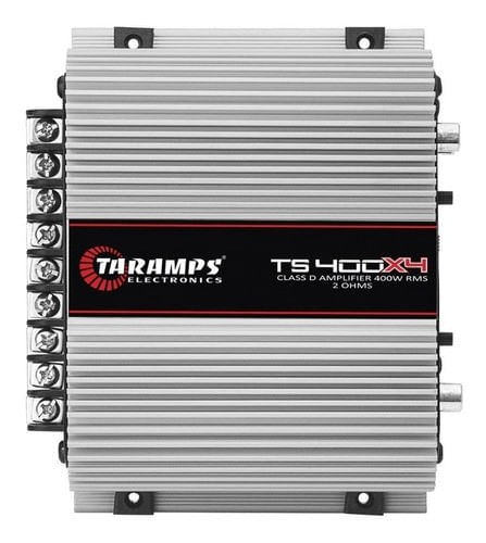 Módulo Amplificador Taramps Ts400x4 2 Ohms 4 Canais 400w Rms