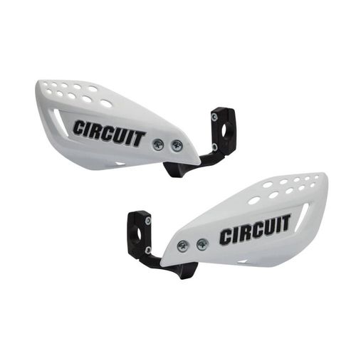 Protetor de Mão Vector Haste Injetada T-Rex Branco/Preto - Circuit