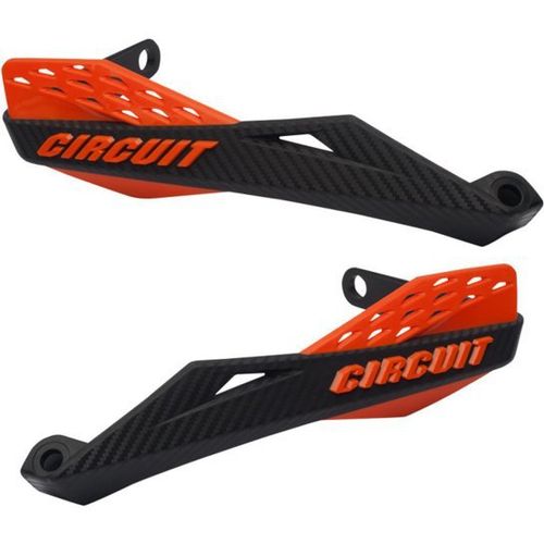 Protetor de Mão Fênix Carbon II Ferro Preto/Laranja - Circuit