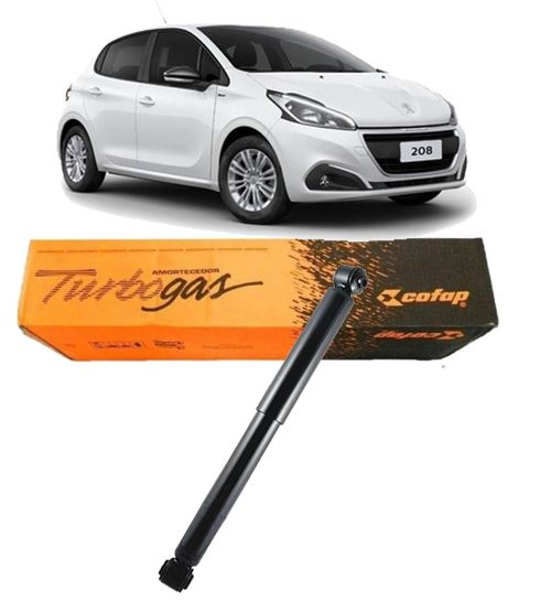 Amortecedor Traseiro Peugeot 208 2013
